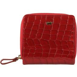 Braun Büffel Verona Wallet Leather 10 cm - Red
