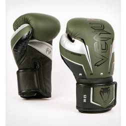 Venum Elite Evo Boxhandschuhe Khaki/Silber Oz