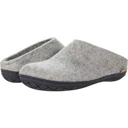 Glerups unisex br-01-02 felt slippers with rubber sole