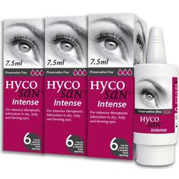 Hycosan Intense Lubricating 7.5ml 3pcs Eye Drops