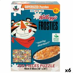 Colorbaby Pussel Kellogg's Frosties 300 Delar 6 antal 60 x 45 x 0,1 cm