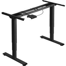 tectake Metal table Writing Desk 60x168cm