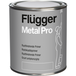 Flügger Metal Pro Metallfärg Red 3L