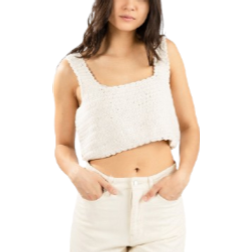 Rip Curl Oceans Together Crochet Top - Off White