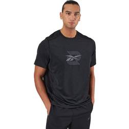 Reebok ACTIVCHILL Graphic Move T-Shirt Herre Sort