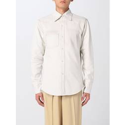 Maison Margiela Langärmeliges Denimhemd Eis