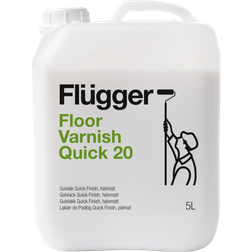 Flügger Floor Varnish Quick 20 Träskydd White 5L