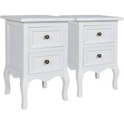 vidaXL Nightstands Bedside Table 30x49cm