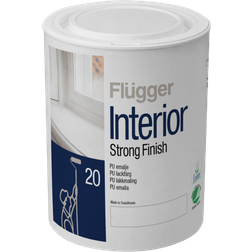 Flügger Interior Strong Finish 20 Träfärg White 0.75L