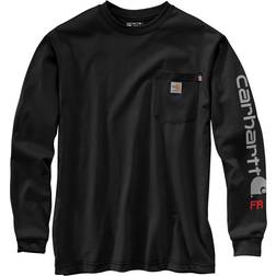 Carhartt Long-Sleeve Flame-Resistant Force Original Fit Graphic T-Shirt