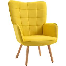 Homcom Tufted Wingback Armchair 101cm