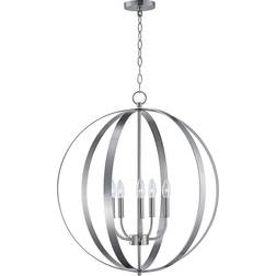 Maxim Lighting Bands Sphere Pendant Lamp 24"