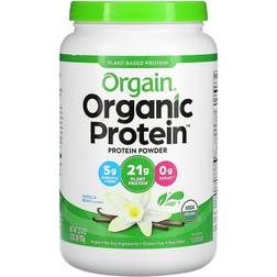 Orgain Organic Vegan Protein Plant Based Vanilla Bean