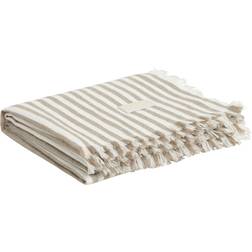 Gant Home Light Plaid Tæppe Beige (180x130cm)