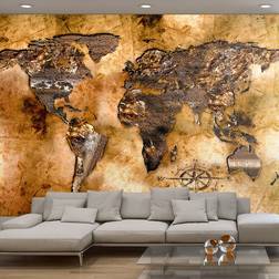 Artgeist Fototapet Opalescent Continents 300 x 210 cm