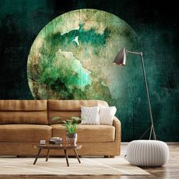 Artgeist Fototapet Green Pangea 200 x 140 cm