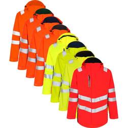 Engel Safety parka skaljakke, Orange/Antracitgrå