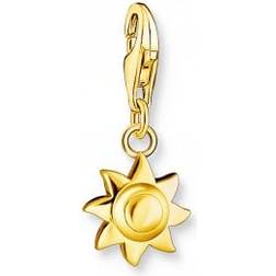 Thomas Sabo Gold Plated Sun Charm