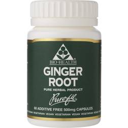 Bio Health Ginger Root 500mg 60 pcs