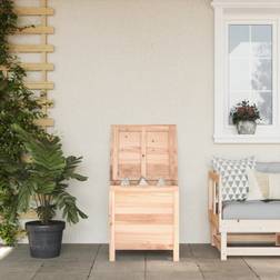 vidaXL light brown, Garden Box Trunk