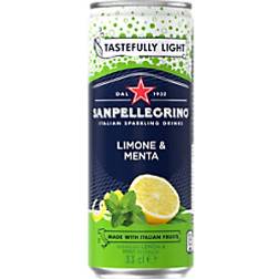 San Pellegrino Italian Tastefully Light Sparkling Lemon & Mint Soft