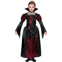 Widmann Kinderkostüm Vampir, Kleid, Dracula, Faschingskostüme, Karneval, Halloween