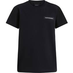 Peak Performance Logo T-shirt Børn Sort