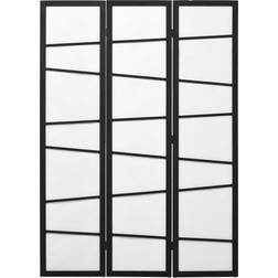 Homcom Folding 3 Panel Privacy Screen Protector Room Divider