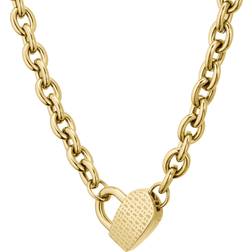 BOSS Women's Gold Tone Pendant, 46cm