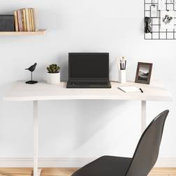 vidaXL 100x60x2,5 massivt Skrivebord