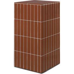 ferm LIVING Pillar Pedestal Brown Small Table 32x32cm