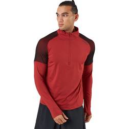 2XU Light Speed 1/2 Zip skjorte Herrer, orange Løbeshirt 2022