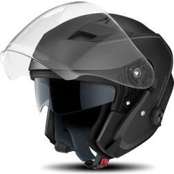 Sena Outstar S Open Face Helmet - Matt Black