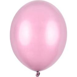 PartyDeco Pink Ballon 12" Metallic