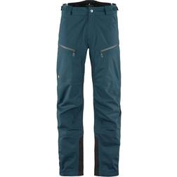 Fjällräven Bergtagen Eco-Shell Trousers MOUNTAIN BLUE