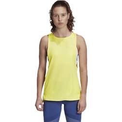 adidas 25/7 Tank Yellow, Female, Tøj, Tops, Løb, Gul