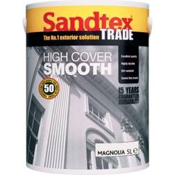 Sandtex Trade High Cover Smooth 5ltr Magnolia