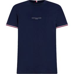 Tommy Hilfiger Logo Tipped T-Shirt, Navy