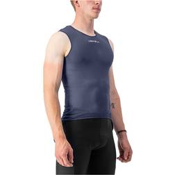 Castelli armelloses unterhemd pro mesh blau