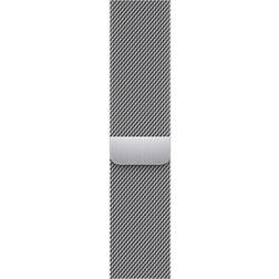 Apple 45mm Silver Milanese Loop