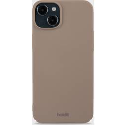 Holdit Mobilcover Slim Mocha Brown iPhone 15 Plus