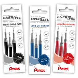 Pentel Refill Energel 3-pak 0.5 Black