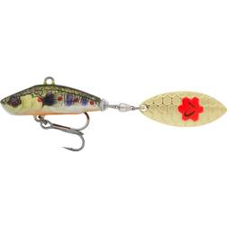 Savage Gear Tail Spinner 3D Sticklebait Tailspin 9g Coloris Brown Trout Smolt, Long. 6,5cm, Poids 9g