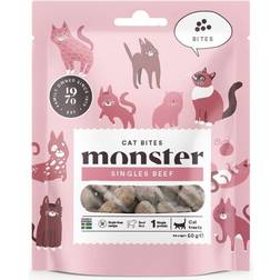 Monster Cat Bites Beef Kattgodis
