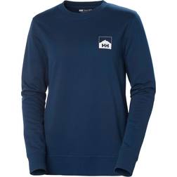 Helly Hansen Women's Nord Graphic Crewneck Sweatshirt Blå