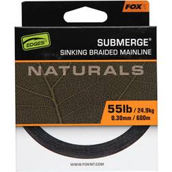 Fox Sub Nat Braid x 600m 0.30mm 55lb/24.9kg