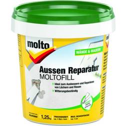 Molto reparaturspachtel außen fertigspachtel