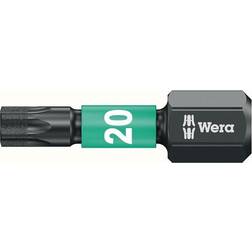 Wera Impaktor Bit für Torx, 1/4 Zoll C 6,3 Set, Torx-Profil: TX20