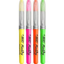 Bic Highlighter Flex Textmarker farbsortiert, 4 St