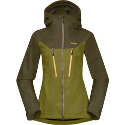 Bergans Cecilie 3L Jacket - Trail Green/Dark Olive Green
